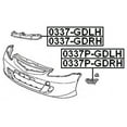 thumbnail image 2 of Febest RETAINER FRONT BUMPER LEFT # 0337-GDLH OEM 71190-SAA-000, 2 of 2