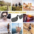 thumbnail image 5 of Clip-on Sun Glasses, Polarized Sunglasses [2 Pack Day Vision] Clip on Sunglasses, 5 of 5