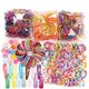thumbnail image 1 of All-in-one kit: 780 pieces hair ties, hair clips in multiple colors, 1 of 5