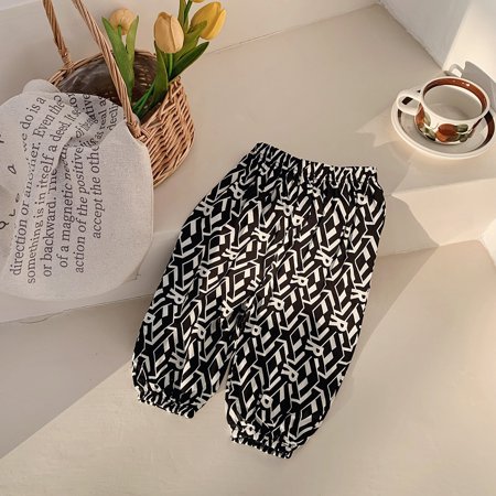 

Summer mosquito repellent pants for boys and girls cool long baby pants