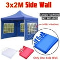 thumbnail image 2 of Utoimkio Outdoor Camping Tent Canopy Sidewalls WaterProof Oxford Cloth Canopy with Window,Outdoor Camping Accessories for Patios,Garden,etc(Excluding Canopy Top), 2 of 3