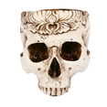 thumbnail image 2 of Inevnen Skull Planter Suger Holder Resin Flower Succulents Pot Skeleton Flowerpot Candy Bowl Halloween Dish Statue Sculpture, 2 of 8
