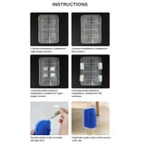 1-Pack Cat Self-Groomer Wall Corner Brush - Soft Massage Comb for Easy ...