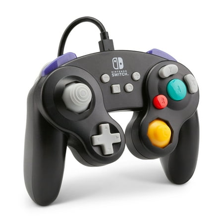 PowerA GameCube Style Wired Controller for Nintendo Switch - Black
