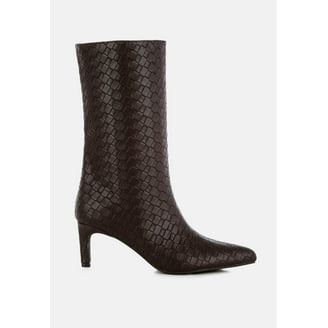Equistar Enfants synthétique en Dentelle Bottes de Paddock 4 Noir