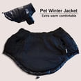 thumbnail image 4 of Large Winter Pet Dog Clothes French Bulldog Puppy Warm Windproof Jacket Small Medium Dog Reflective Coat Chihuahua Pet Outfits ShopWise Round, 4 of 10