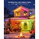 thumbnail image 2 of Luces exteriores permanentes RUISUN 200 pies 120 LED RGBCW IP67, 2 of 6
