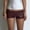 Coffee, variant on Women Y2k Micro Shorts, Low Rise O Ring Booty Shorts, Ruched Skinny Going Out Mini Bottoms, Bodycon Rave Party Shorts, Coffee S