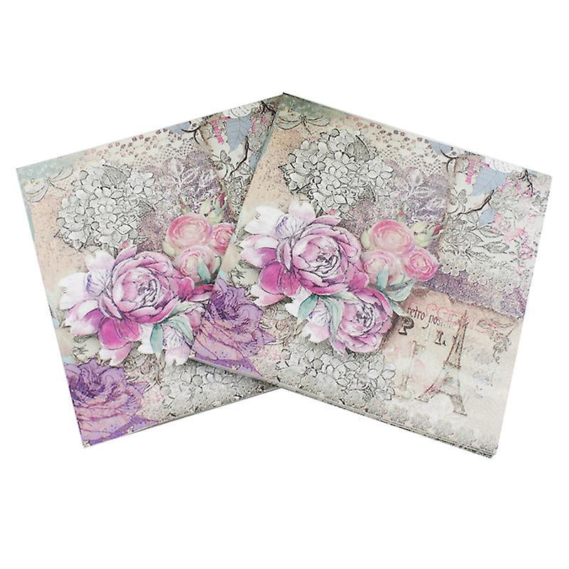 Lot de 60 serviettes d'anniversaire en papier noir et doré - 33 x 33