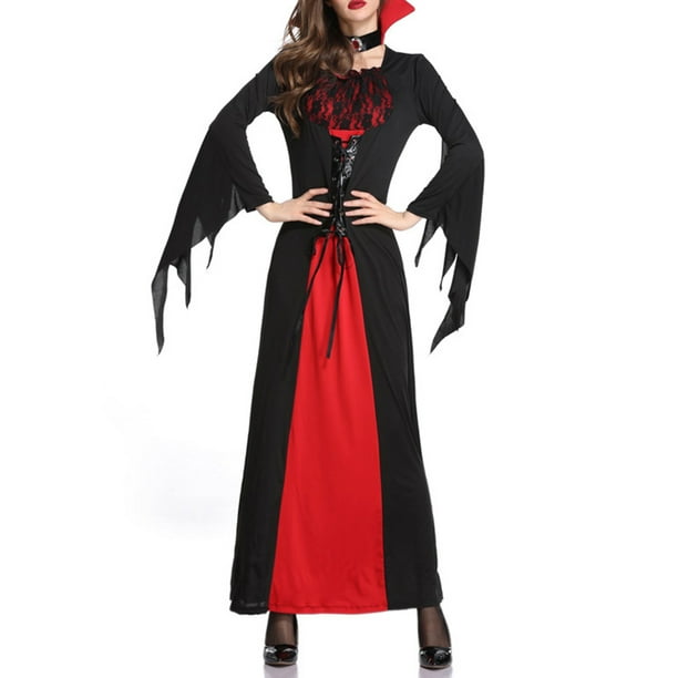 Lucakuins Disfraz de Halloween para mujer, disfraz de vampiro