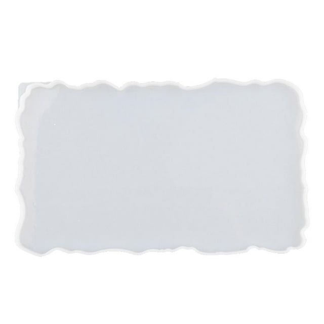 Bandeja de Silicona de Resina perfecl para Arte DIY Coaster Manualidades para Joyas 357x217x10MM