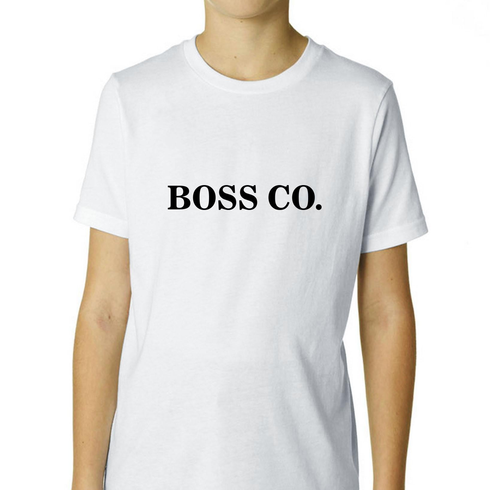 boss company t shirt