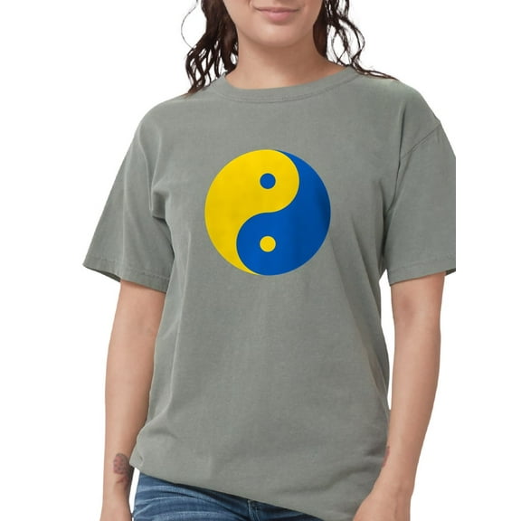 CafePress - I Stand With Ukraine Support Volodymyr Zelenskyy T - Womens Comfort Colors® Shirt