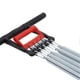 thumbnail image 3 of 3 in 1 Spring Arm Muscle Exerciser Chest Expander with 5 Springs Fitness Equipment, 3 of 4