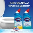 thumbnail image 3 of Clorox 24 oz. Ocean Mist Toilet Bowl Cleaner Clinging Bleach Gel (3-Pack) (2-Count), 3 of 4