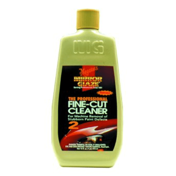 Meguiar's M02 Mirror Glaze Fine-Cut Cleaner, M0216, 16 oz, 1 Bottle