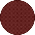 thumbnail image 1 of Ahgly Company Machine Washable Indoor Square Transitional Maroon Red Area Rugs, 3' Square, 1 of 7