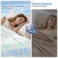 thumbnail image 2 of Blue Pink Plaid Cooling Blanket,Lightweight Breathable Summer Throw Blanket with Double Sided Cold Effect,Pastel Green White Buffalo Patchwork Picnic Blankets Bed Sheet for Hot Sleepers 30"x40", 2 of 8