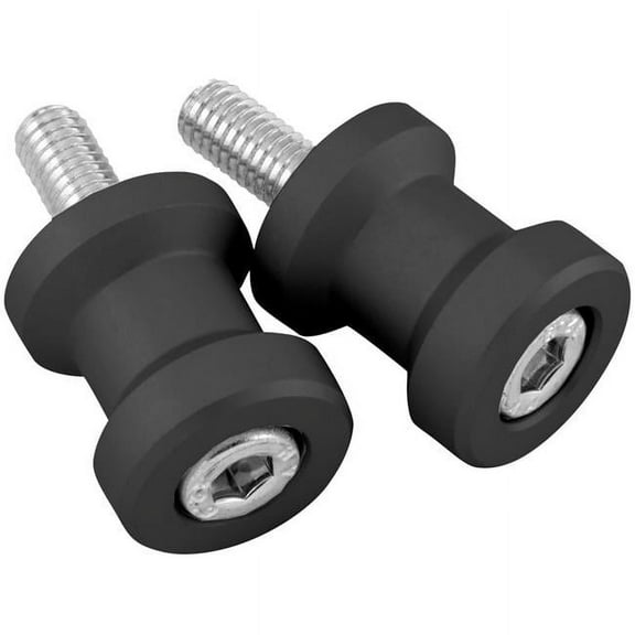 Bike Master 151624 8 mm Black Rear Aluminium Spool Kit for 2004-2007 Honda CBR1000RR