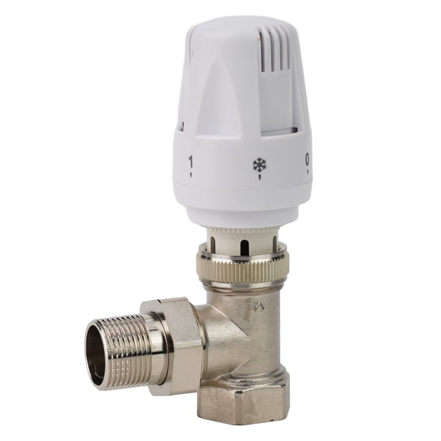 Automatic Thermostatic Radiator Valve Special Angle Valve For Floor Heating