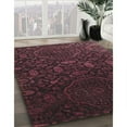 thumbnail image 3 of Ahgly Company Machine Washable Indoor Rectangle Contemporary Purple Lily Purple Area Rugs, 2' x 4', 3 of 7