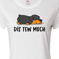 thumbnail image 4 of Inktastic Napping Dis Tew Much Rottweiler Women's T-Shirt, 4 of 5