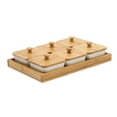 thumbnail image 5 of Miumaeov 6 Pcs Ceramic Snack Serving Tray Square Removable Compartment Tray Serving Moisture-Proof Bowls with Bamboo Lids and Pallets for Home Kitchen Snacks Condiments Appetizers, 5 of 17