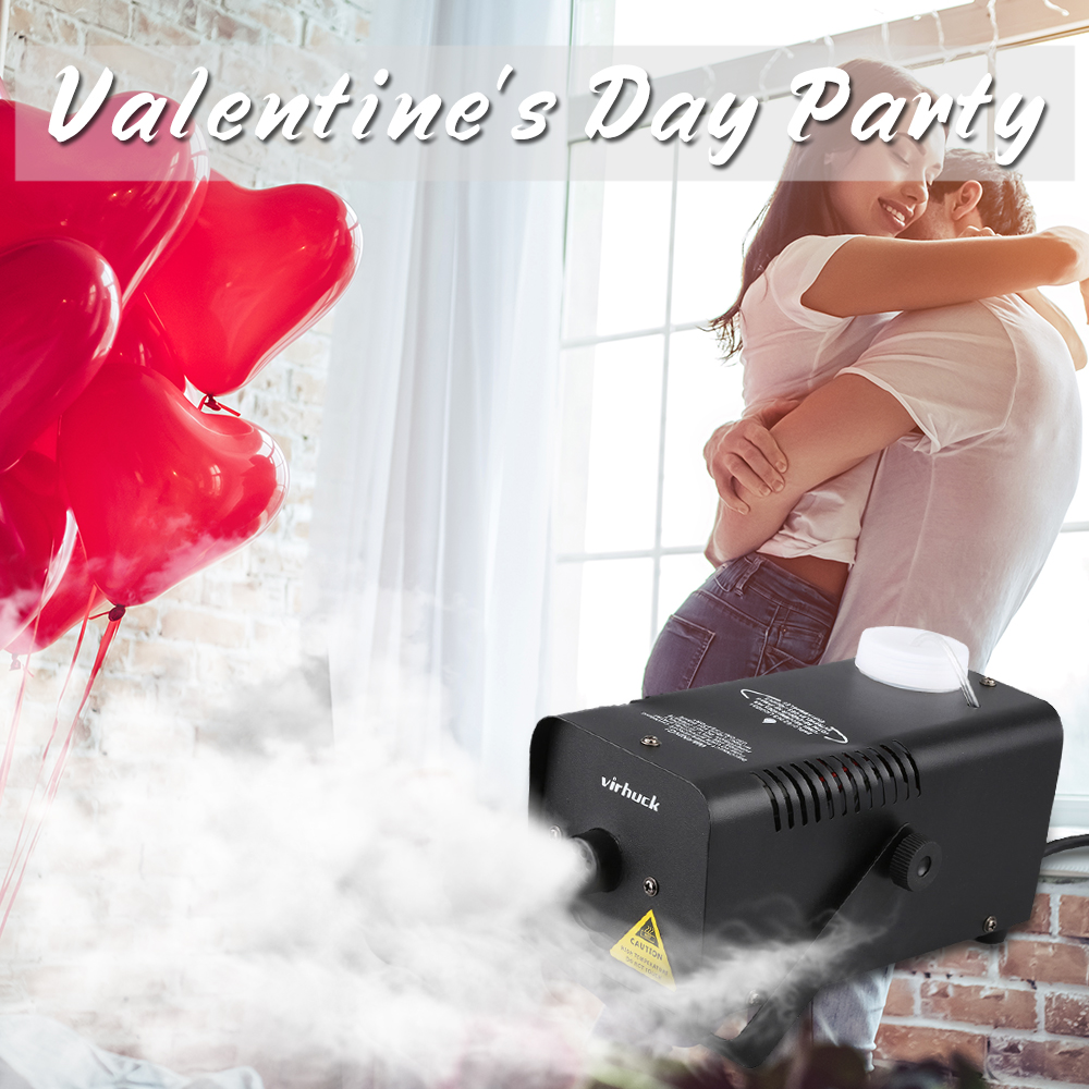 Portable Smoke Machine Fog Machine Wireless Remote,400Watt Party Fog