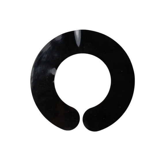 Silicone Cutting Collar Neck Shield Magnetic Waterproof Coloring Cape Professional Barber Hair Shawl
