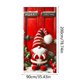 thumbnail image 4 of Cortina de puerta navideña, cubierta de puerta de Papá Noel, tapiz decorativo, cortina de puerta para fiesta navideña, tapiz, cubierta de puerta, decoración para fiesta navideña, 4 of 7
