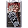 thumbnail image 3 of Deluxe Werewolf Fangs Adult White Cosmetics Disguises One Size Unisex Fancy Dress Party Book Week Halloween, 3 of 6