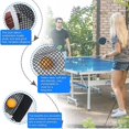 thumbnail image 4 of 2 Pcs Filet de Remplacement pour Tennis de Table Portable Pliable Filet de Tennis de Table Accessoires de Sport Durables pour Ping-pong, 4 of 5