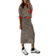 thumbnail image 1 of Conjunto Coordinado PRETTYGARDEN Suéter y Falda a Rayas XXL, 1 of 8