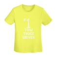 thumbnail image 5 of Site Athletics Number 1 Tow Truck Driver T-Shirt Women'S Basic Short Sleeve T-Shirt Yellow X-Large, 5 of 5