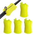 thumbnail image 1 of 4pcs Portable Fishing Rod Fixed Ball Multi-functional Soft Silicone Anti-slip Fishing Pole Wrap Equipment, 1 of 9