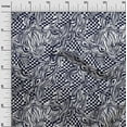 thumbnail image 3 of oneOone Rayon Dark Blue Fabric Abstracts Fabric For Sewing Printed Craft Fabric By The Yard 56 Inch Wide, 3 of 4