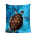 thumbnail image 2 of Manta del aire acondicionado coche de del paño grueso y suave de impresión digital caliente Tortuga 150x200cm Sunnimix Manta de la cama, 2 of 8