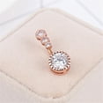 thumbnail image 6 of Jiaroswwei Women Cubic Zirconia Belly Button Ring Body Piercing Navel Jewelry Accessory, 6 of 7
