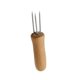 thumbnail image 1 of Pack of 8 Stainless Steel Corn with Forks Wooden Handle Grill Accessories, 1 of 5