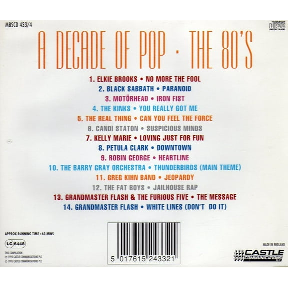 Various 4 Decades of Pop (CD)
