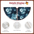 thumbnail image 3 of Sikiie Ink Rose Nativity Christmas Tree Skirt, Jesus Christian Winter Holiday Tree Mat Decoration(30-48IN)30", 3 of 6