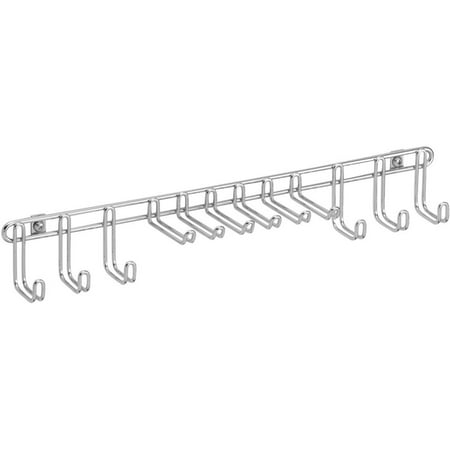 InterDesign InterDesign Classico Wall Mount Closet Organizer Rack, (Best Way To Organize Walk In Closet)