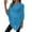 Blue, variant on Womens Sheer Knit Poncho Crochet Summer Tops Mesh Crew Neck Spring Sweaters Beach Cover Ups 2026 One Size