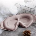 SHZNSJWDKJ AlcoholFree 3D Memory Foam Sleep Aid Eye Mask for Normal