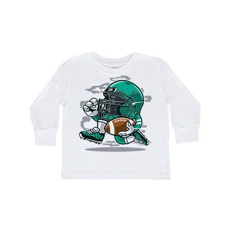 

Inktastic Football Player Gift Toddler Boy or Toddler Girl Long Sleeve T-Shirt