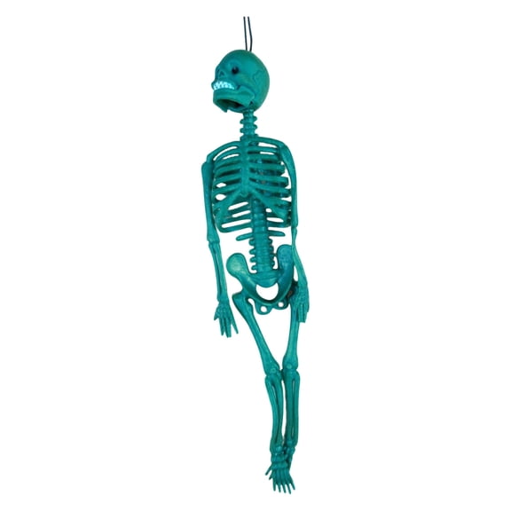 Clearance Halloween Decor Under $5 Children Educational Toys Whole Body Scary Skeleton Model Toy,1PC