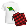 thumbnail image 5 of CafePress - 2Nd Shamrock Women's Light Pajamas - Women's Short Sleeve Print T-Shirt and Pants Light Cotton Pajama Set, 5 of 7