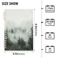 thumbnail image 2 of FORMRS 1-Subject Spiral Notebook 8" x 5" College Ruled 60 Refillable Sheet A5 Hard Cover, 2 Pack, Foggy Forest, 2 of 7