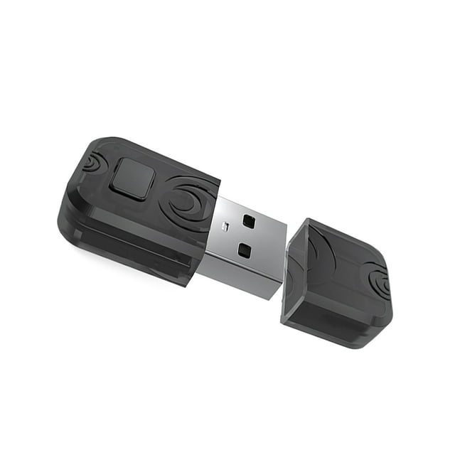 Adaptador de auriculares inalámbricos Matsuzay Transmisor receptor Bluetooth negro