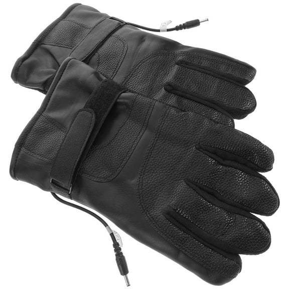 Worgeous  Heated Gloves for Motorcycle Riding Portable Women's Manual Black